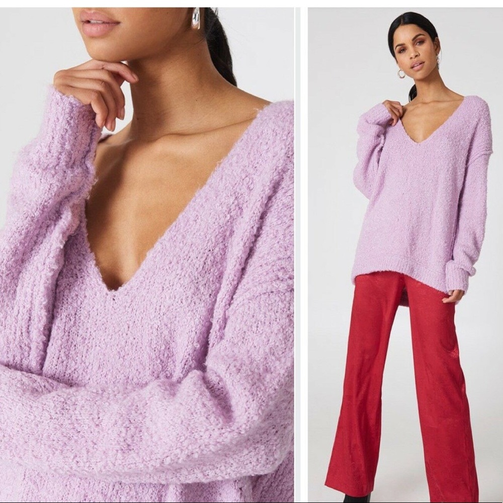 🎉HP⭐️Free People Lofty V-Neck Sweater - Picture 6 of 11